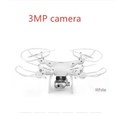 3MP white Профессиональный Квадрокоптер Дроны с HD камерой Wifi FPV RC вертолет телеуправляемый четырехосный самолет аэрофотосъемка игрушки подарок - Цвет: 3MP white