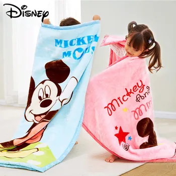 

Disney Newborn Baby Bath Towel Napping for Children Double-layer Thickening Spring and Autumn Winter Quilt Blanket Swaddling