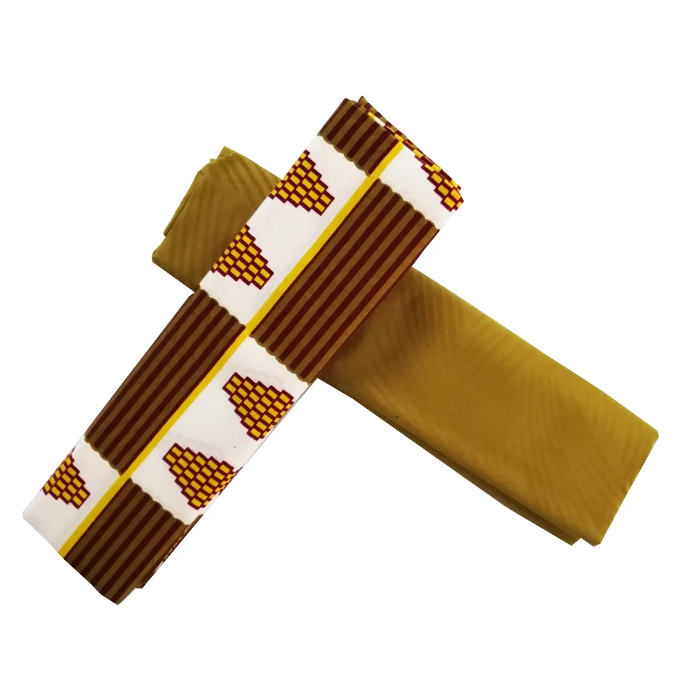 2-yards-wax-fabric-brown