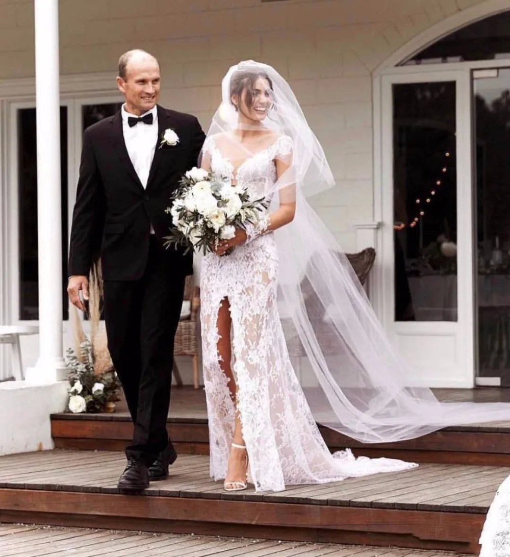 Boho-Lace-Mermaid-Wedding-Dress-2019-Sexy-Front-Split-Lace-Long-Sleeve-Vestido-De-Noiva-Bohemia (2)