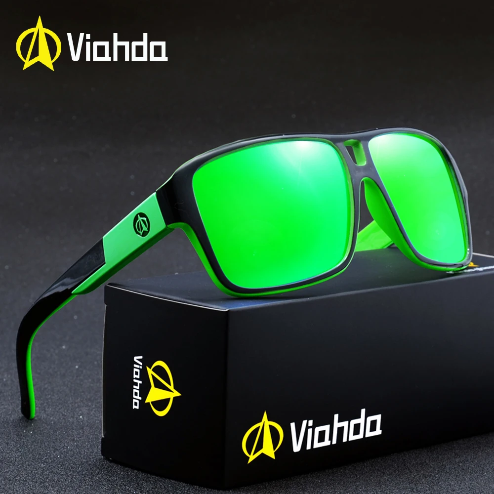 

Viahda Fashion Polarized Sunglasses Men Sunglasses Driving Mirror Coating Points Eyewear Male Sun Glasses UV400