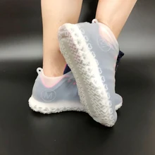 Портативные галоши непромокаемые бахилы протектор обувь органайзеры толстые Нескользящие износостойкие силиконовые бахилы