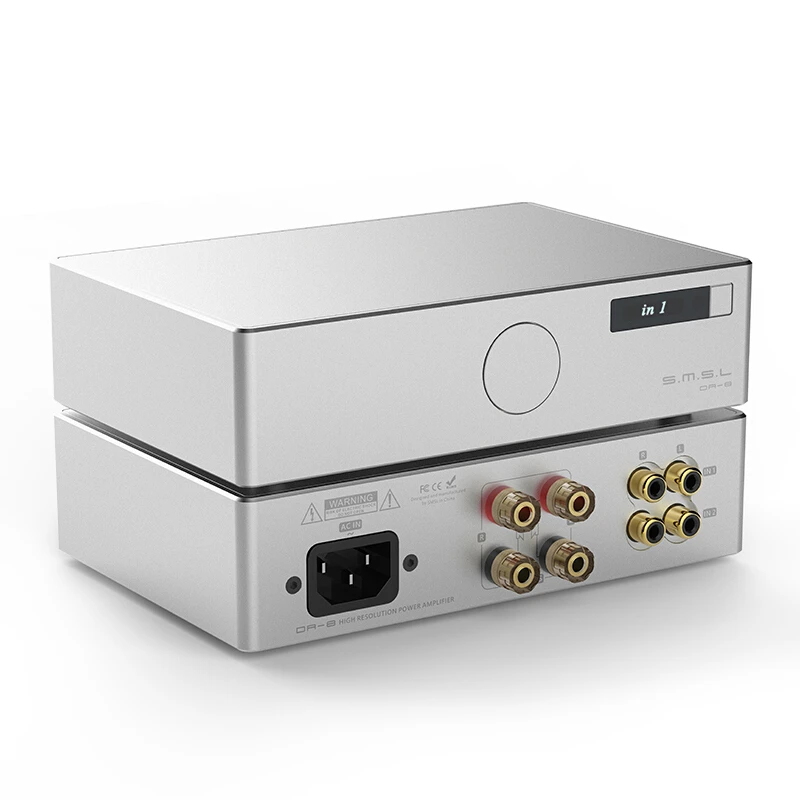 Мини Интегрированный усилитель DA-8 ICE power 50ASX2 NJW1194 Hi-Res Настольный высокопроизводительный цифровой усилитель мощности DA8 класса D