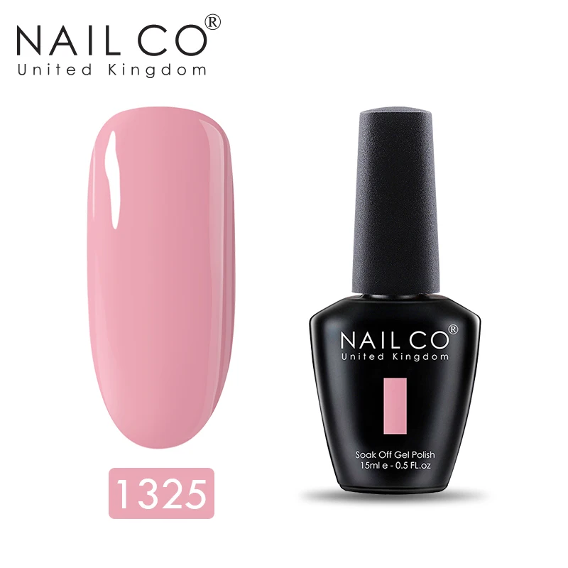 NAILCO красный Гель-лак серии Soak Off esmaltes permanentes de uv y led эмалированный Гель-лак 15 мл УФ-гель лак для ногтей - Цвет: 1325