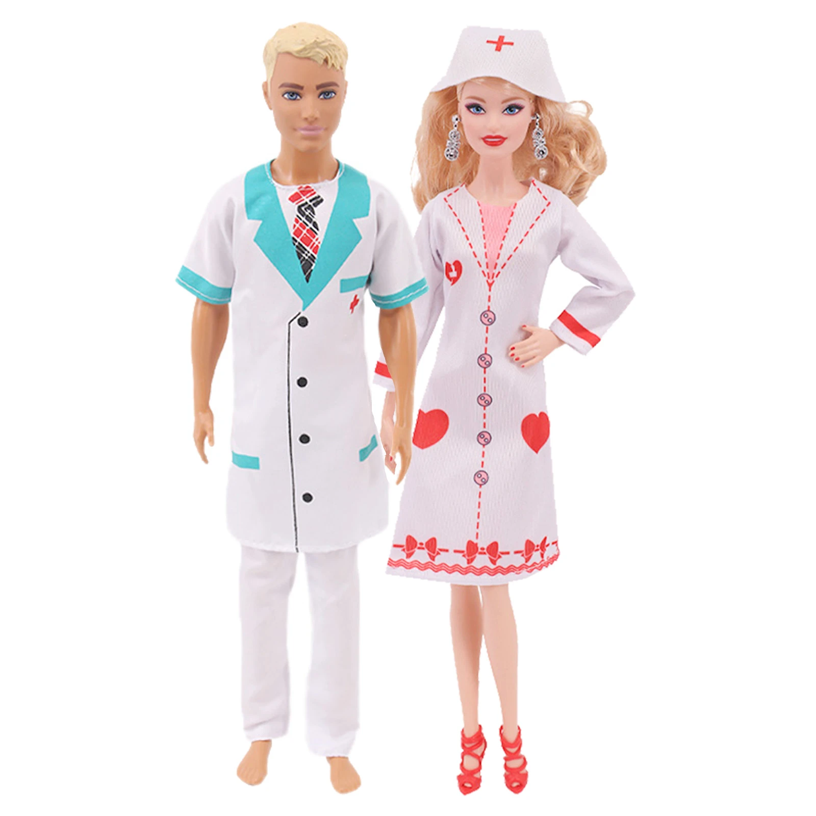 eksekverbar Berolige ugyldig Accessories Barbie Ken | Accessories Barbie Doctor | Barbie Ken Diy Costumes  - 2pcs /set - Aliexpress
