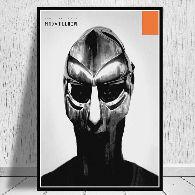 Печатный постер mavillain MF Doom Madlib музыкальный альбом в стиле хип хоп звездное
