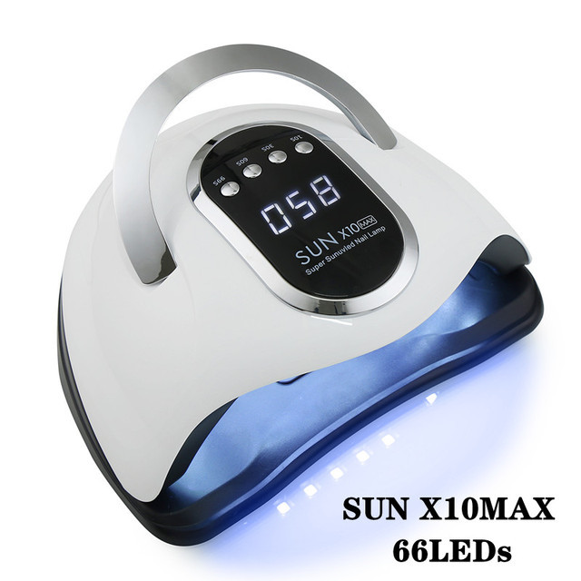 SUN X10/X5 MAX 66/45LEDS Ice Lamp For Nails UV LED Lamp For Manicure Dryer For Led Nails Lamp Gel Polish Curing Lamp Tools