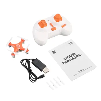 

CX-10 Mini Drone 2.4G 4CH 6 Axis LED RC Quadcopter Toy Helicopter Pocket Drone with LED light Toys for Kids Children RC Model