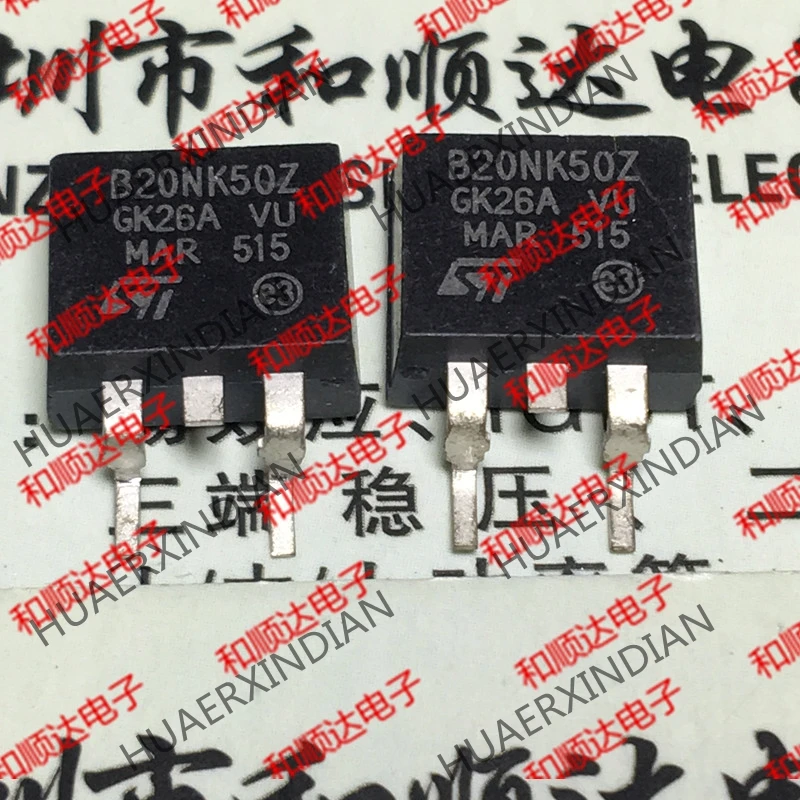 20 шт./лот STB20NK50Z B20NK50Z-263 500V 20A на