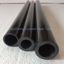 1-4 шт 30 мм OD x 20 мм ID x 1000 мм(1 м) рулон 3k Углеродное волокно трубка/труба/вал, крыло трубка квадрокоптера рука гекскоптер 30*20