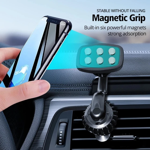 Porta Cellulare da Auto Magnetico Supporto Smartphone per Macchina