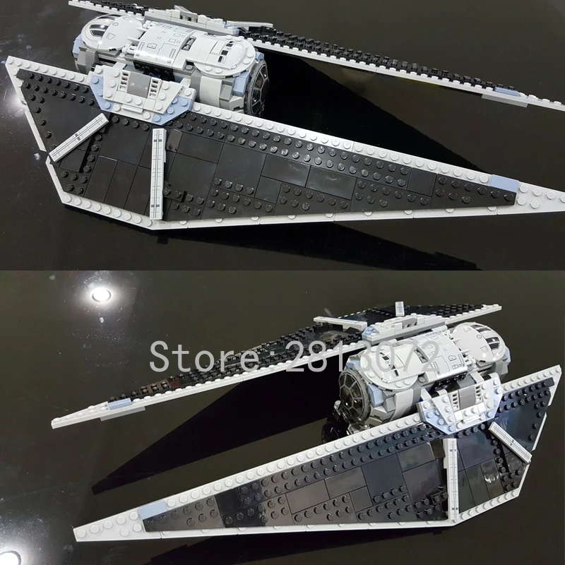 05048 Star Wars The TIE Striker 543 шт совместимы с 75154 образовательными строительными блоками, детские игрушечные модели, подарки