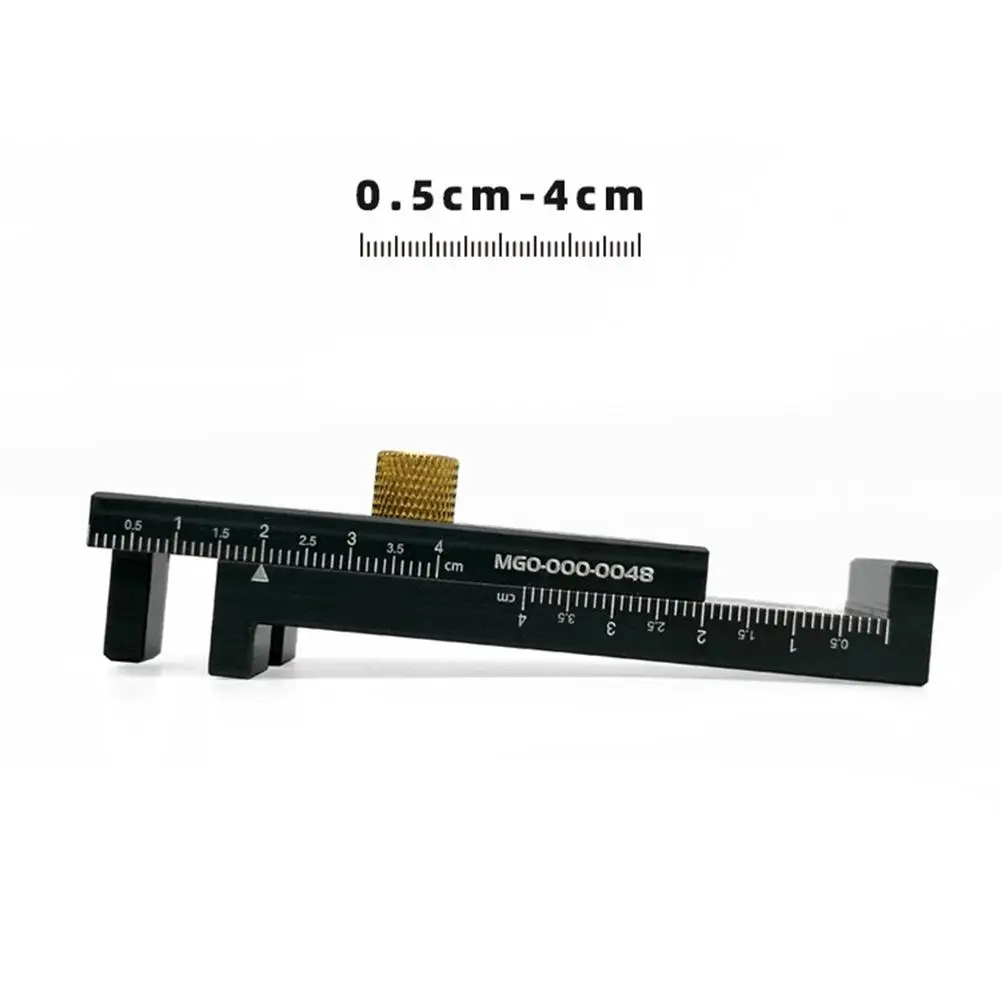Пила регулятор деревообрабатывающий глубиномер Алюминий сплав глубина линейка; Деревообработка инструменты# 4O