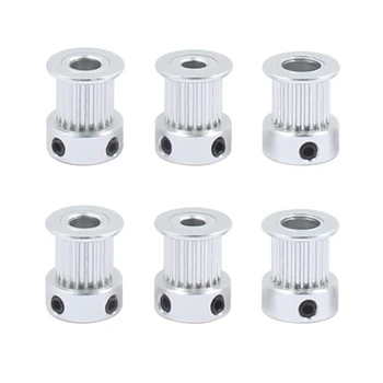 

1Pcs Aluminum GT2 10mm Width 20 Tooth Teeth 2GT Timing Drive Pulley Pully Wheels Gear For 3D Printer Bore=5mm/6.35mm/8mm