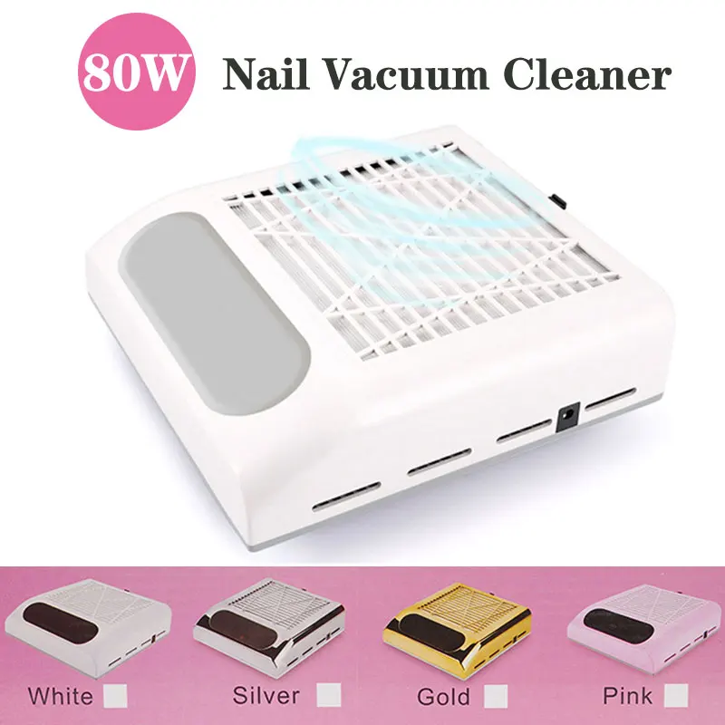 

2020 Newest Power Vacuum Nail Dust Collector For Manicure Nails Collector With Fitter Nail Dust Fan Vacuum Cleaner For Nail Tool