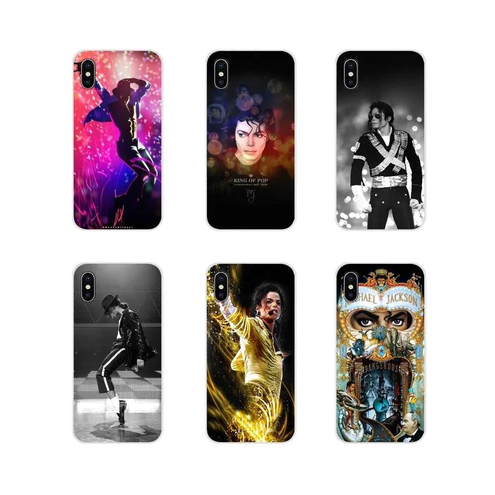 Michael Jackson Dancing Mj fashion Silicone Phone Covers For Samsung