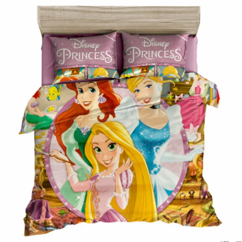 Одеяло постельное белье Комплект Принцесса один двойной queen King size пододеяльник детская спальня одеяло роскошные наборы постельных принадлежностей