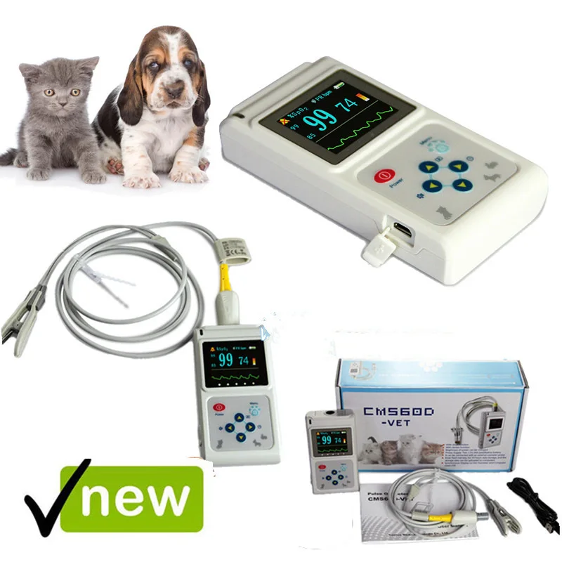 CONTEC Vet Veterinary pulse oximeter Handheld SPO2 Pr monitor Vet