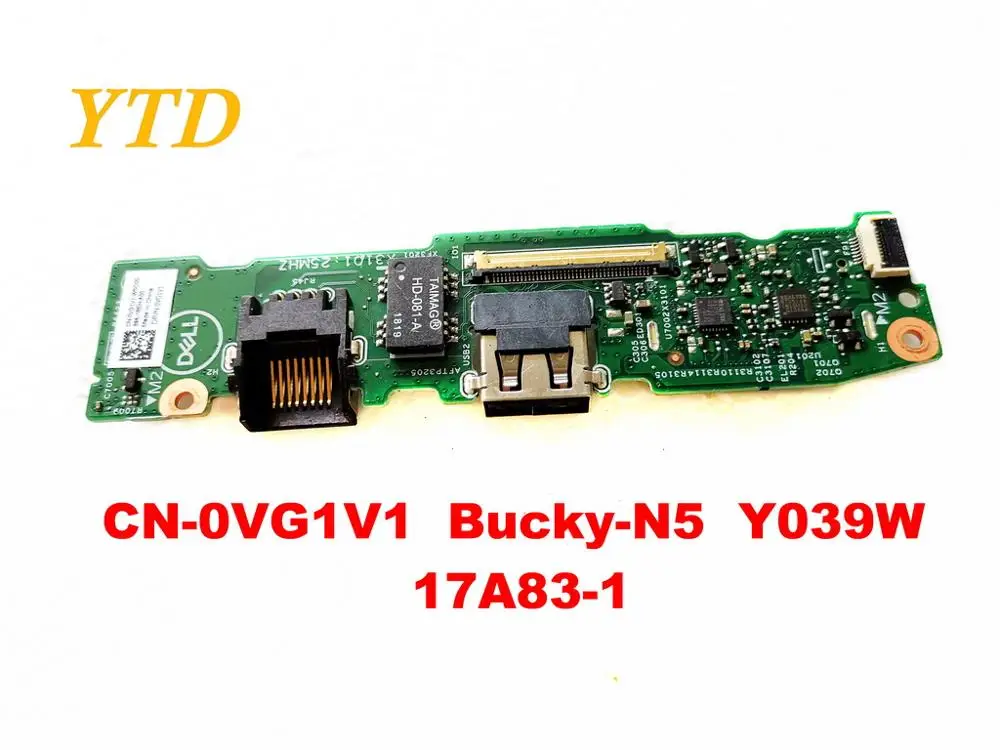 Для Dell Bucky-N5 Плата USB CN-0VG1V1 Bucky-N5 Y039W 17A83-1 испытанное хорошее