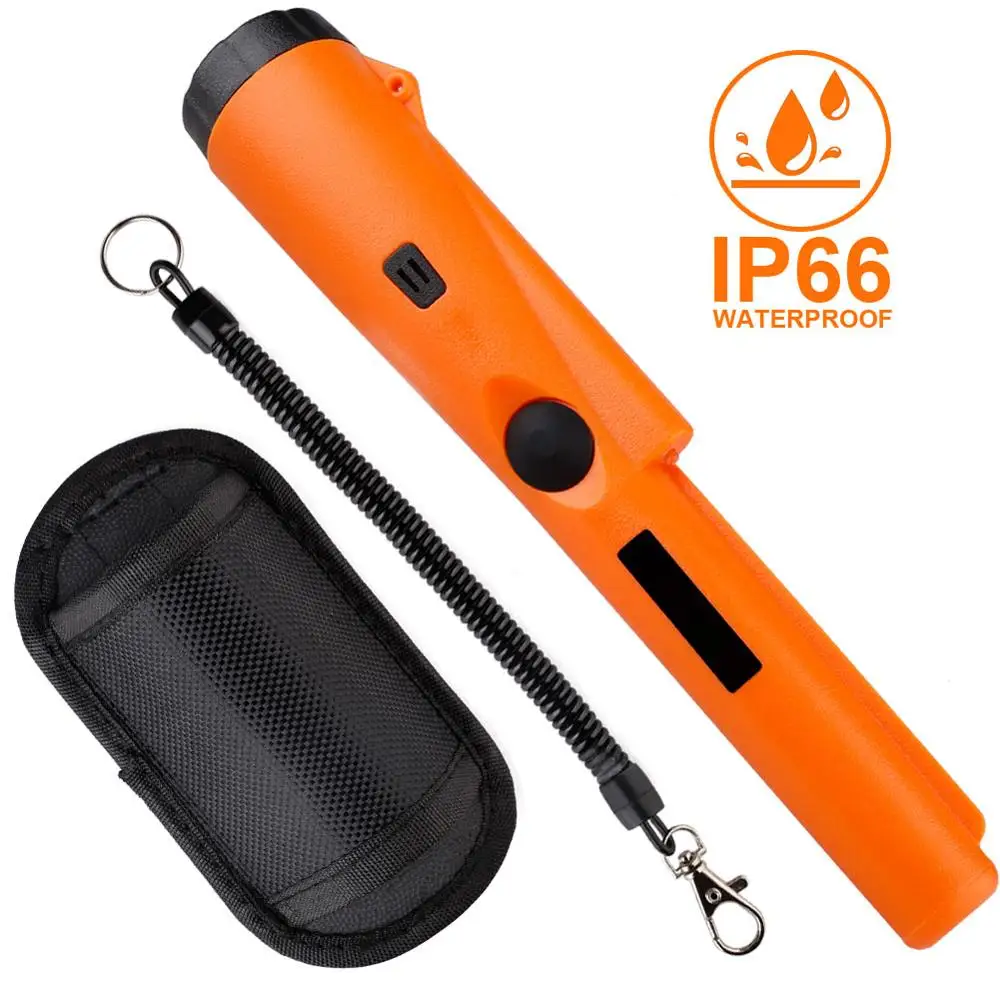 

IP68 waterproof pinpointing handheld gold finder metal detector Handheld Hunter 360 Degree find Metal Object Metal Detector