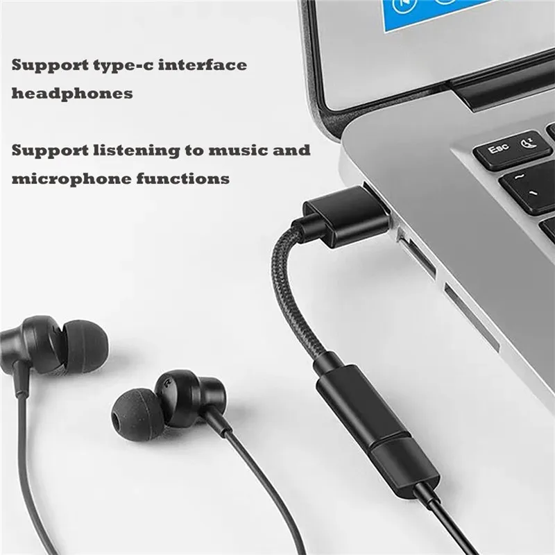 Micro USB-Type C кабель для быстрой зарядки и передачи данных Шнур USB C переходник с внутренней резьбой для подключения кабеля к кабелю для Xiaomi huawei samsung USB-C конвертер адаптер