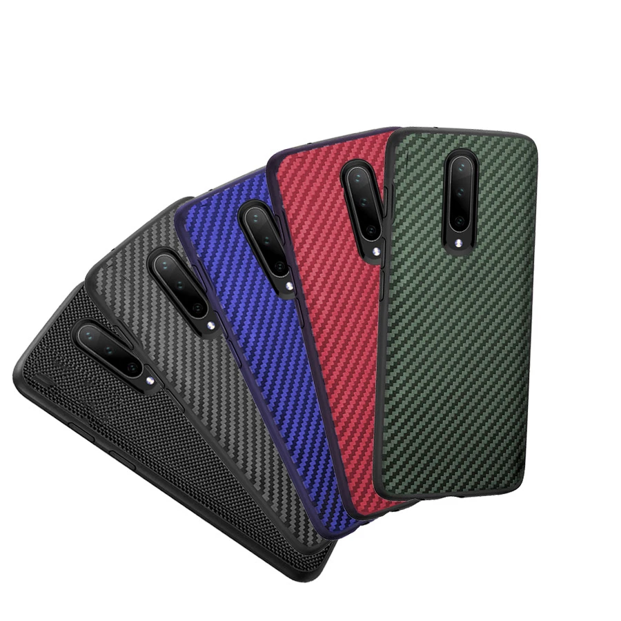 Нейлоновый чехол из углеродного волокна для Oneplus 7T Pro 7T 7 Pro 7 6T 6 чехол противоударный мягкий матовый чехол для Oneplus 1+ 7T бампер Funda