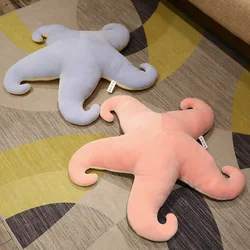 Criativo bonito starfish boneca animal brinquedo de pelúcia dormir com travesseiro sofá almofada cabeceira presente aniversário para um escritório amigos cintura