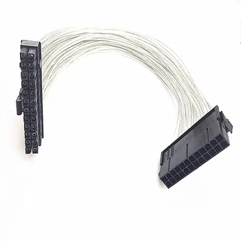 

ATX 24 Pin Male to 24Pin Female Power Supply Extension Cable Internal PC PSU TW Power Lead Connector Wire 24Pin Extension Cable