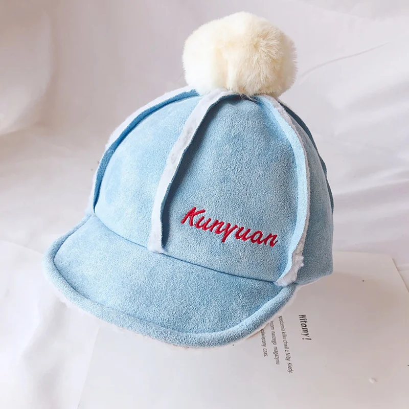 Cute Letter Caps Spring Autumn Baby Girl Hat Kids Boy Baseball Cap Infant Toddlers Hat Kids Winter Hats for 1-4T