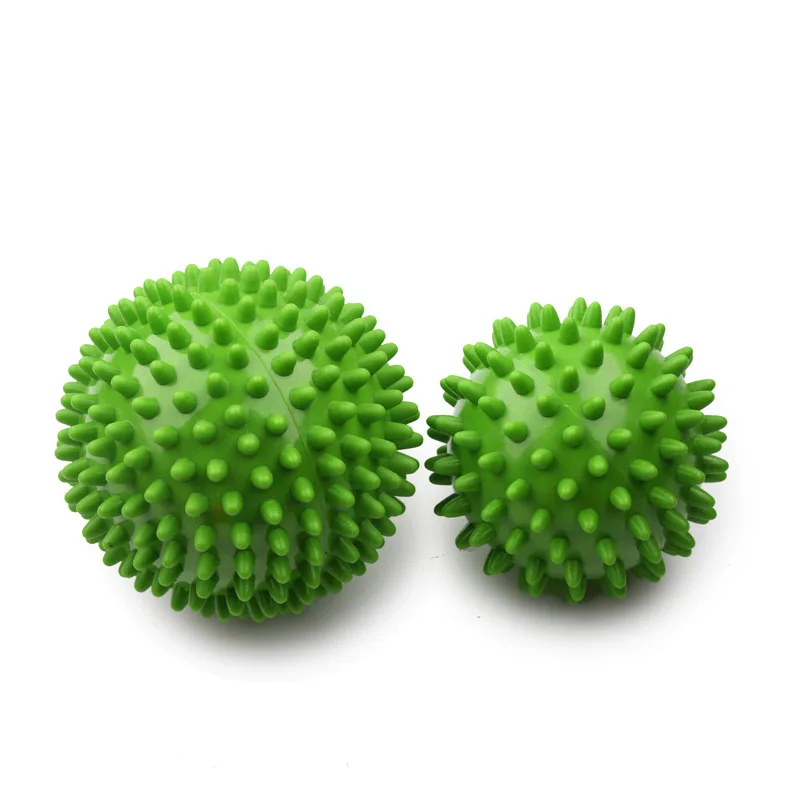 PVC Spiky Massage Ball for Trigger Point Sport Fitness ,Hand Foot Pain Stress Relief ,Fitness Physiotherapy Muscle Relax,2pcs