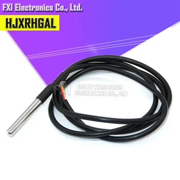 

3pcs DS18B20 waterproof 1 meters temperature probe temperature sensor new in stock new