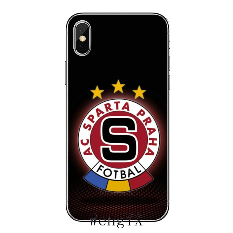 Спарта Прага логотип для iPhone 11 pro XR X XS Max 8 7 6s plus SE 5S 5c iPod Touch 5 6 Чехол - Цвет: Prague-Logo-A-01