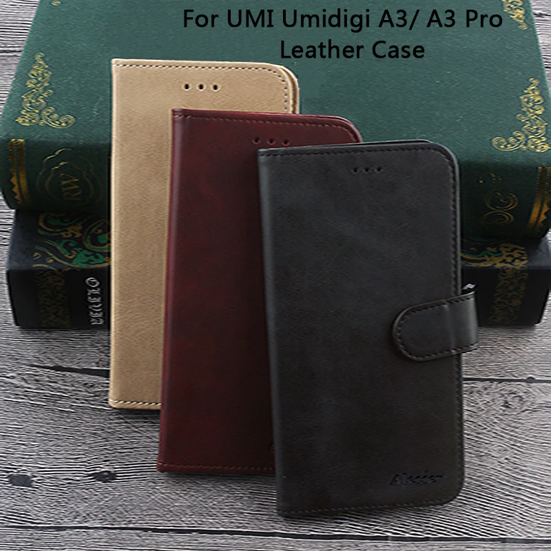 Alesser для UMI umidigi A3 PU кожаный чехол бумажник сумка стиль защитная задняя крышка Pro