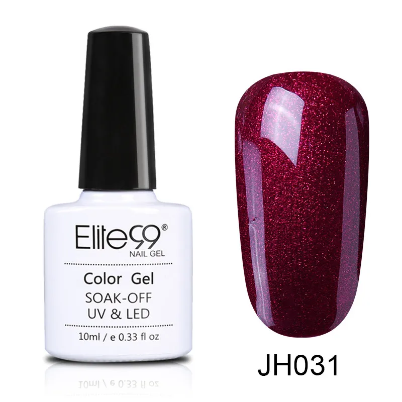 Elite99 винно-красная серия УФ-гель для ногтей замачиваемый магнит Гель-лак для ногтей с эффектом «кошачий глаз» термо меняющийся Гель-лак Эмаль для нейл-арта макияж - Цвет: JH031