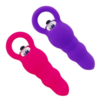 EXVOID Anal Vibrator Dildo Sex Toys for Couples Anal Beads Vibrator Prostate Massage Adult Products Sex Shop Silicone Butt Plug 5