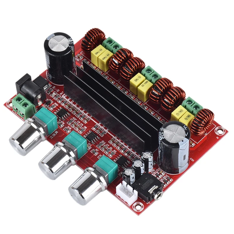 ABKT-Tpa3116D2 2.1 Digital Audio Amplifier Board 80Wx2+100W Subwoofer 2.1 Amplifier Audio Amp for 4-8 Ohm Speaker D3-005 for Lus