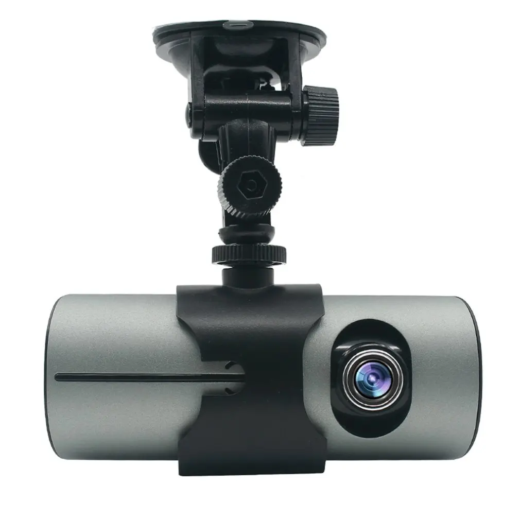 R300 двойной объектив видеорегистратор 2,7 "Full HD Автомобильный видеорегистратор камера видеорегистратор gps регистратор