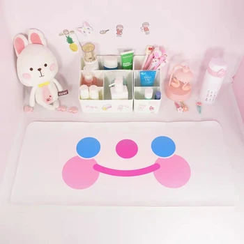 

Large Mousepad Kawaii Desk Mat Waterproof Cartoon Computer Keyboard Leather Mouse Pad Office Table Mat Dcoration Desk Organizer