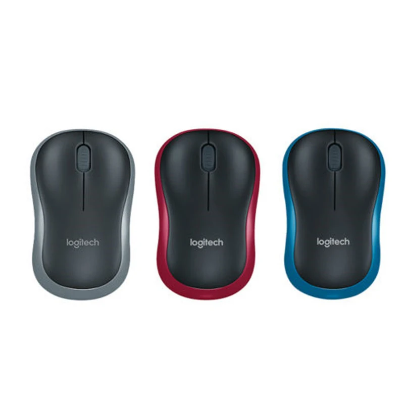 Беспроводная мышь logitech M185, 1000 dpi, офисный компьютер, USB, нано-приемник для домашнего использования, для ПК/ноутбука, Windows, мышь для Mac с