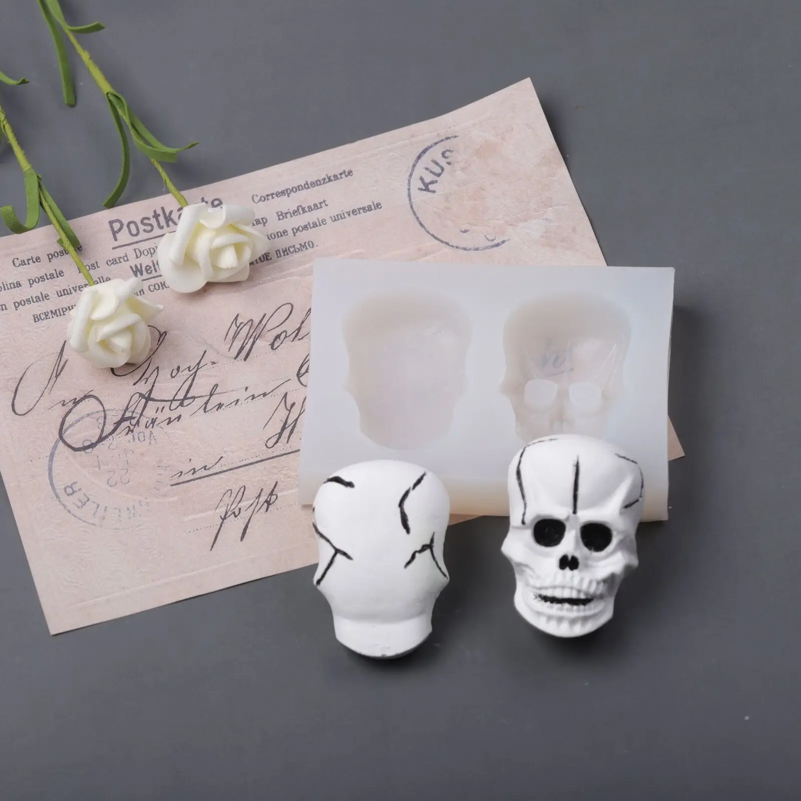 Moldes De Resina Para Joyería ANGGREK Molde De Silicona Para Cabeza De Calavera Otros | Bodega