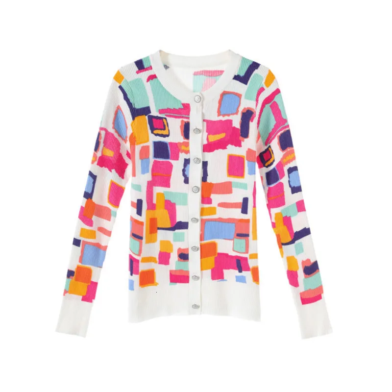 ^*Best Offers TVVOVVIN Slim Type Fresh And Sweet Long Sleeve Cardigan Great Circle Buckle Temperament Self-cultivation Knitting For Girl L440