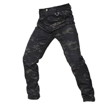 Зимние мягкие оболочки тактические военные штаны камуфляж мужские водонепроницаемые теплые штаны для пейнтбола армейские флисовые штаны рыболовные