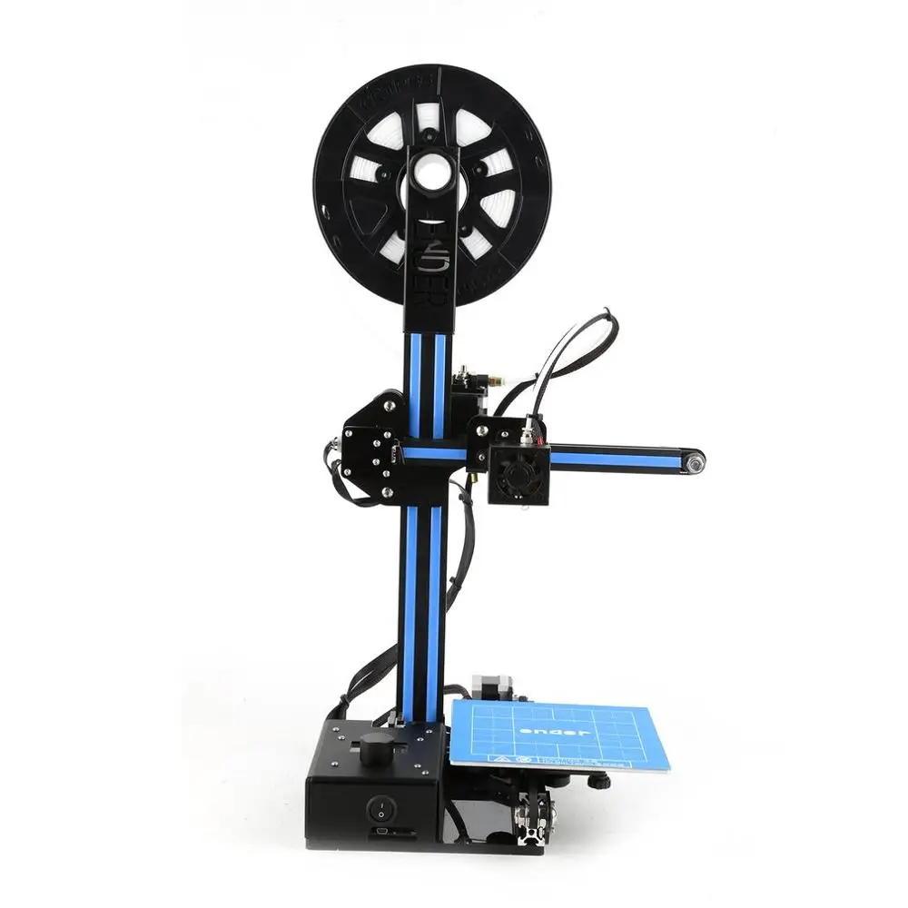 Ender-2 3d Принтер шкив версия линейная направляющая DIY комплект 3D печатная машина большой размер металлический принтер с нитью