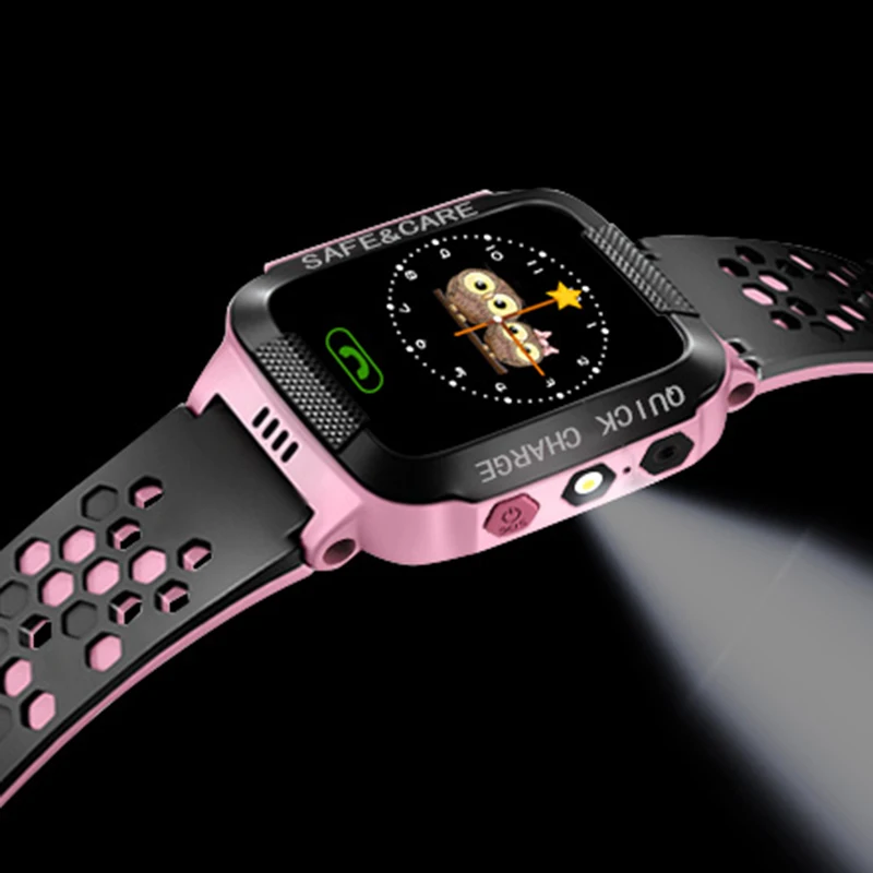  Smart Watch GPS Tracker Positioning Phone SOS for Children Kids Student Press Screen SIM Call Wrist