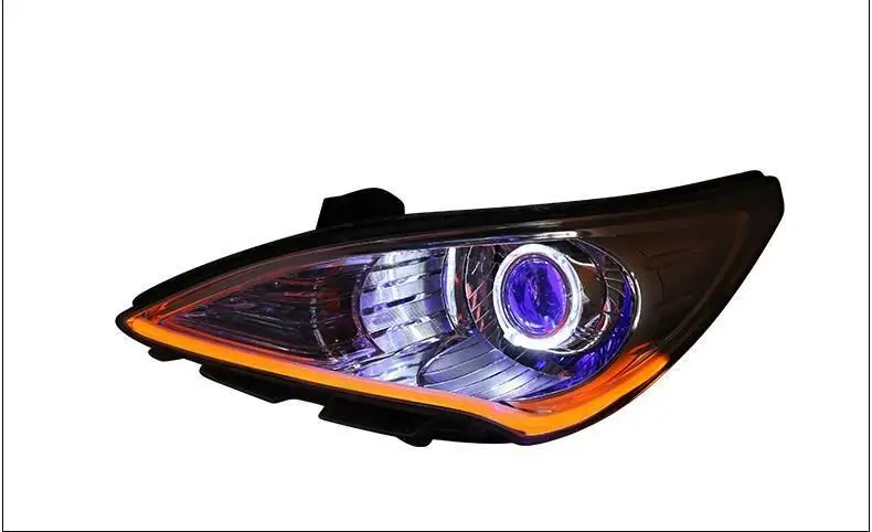 Luces Para Drl Внешняя Автомобильная Лампа, светодиодные дневные ходовые огни, автомобильные фары 10 11 12 13 14 15 16 для hyundai Verna