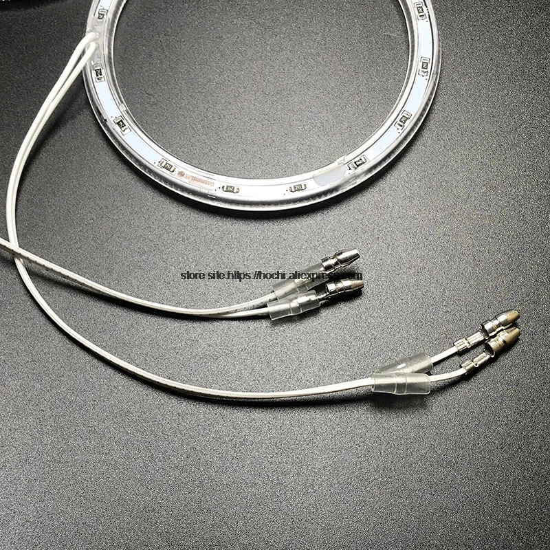 HochiTech для Ford Explorer 2011-up ультра яркий SMD белый светодиодный ангельские глазки 2600LM 12 В halo Кольцо Комплект дневной ходовой светильник DRL