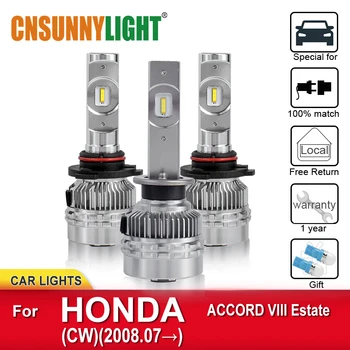 

CNSUNNYLIGHT LED Car Headlight Bulb For HONDA ACCORD VIII Estate CW From 2008.07 Automotive Light Headlamp Auto Lamp Accessories