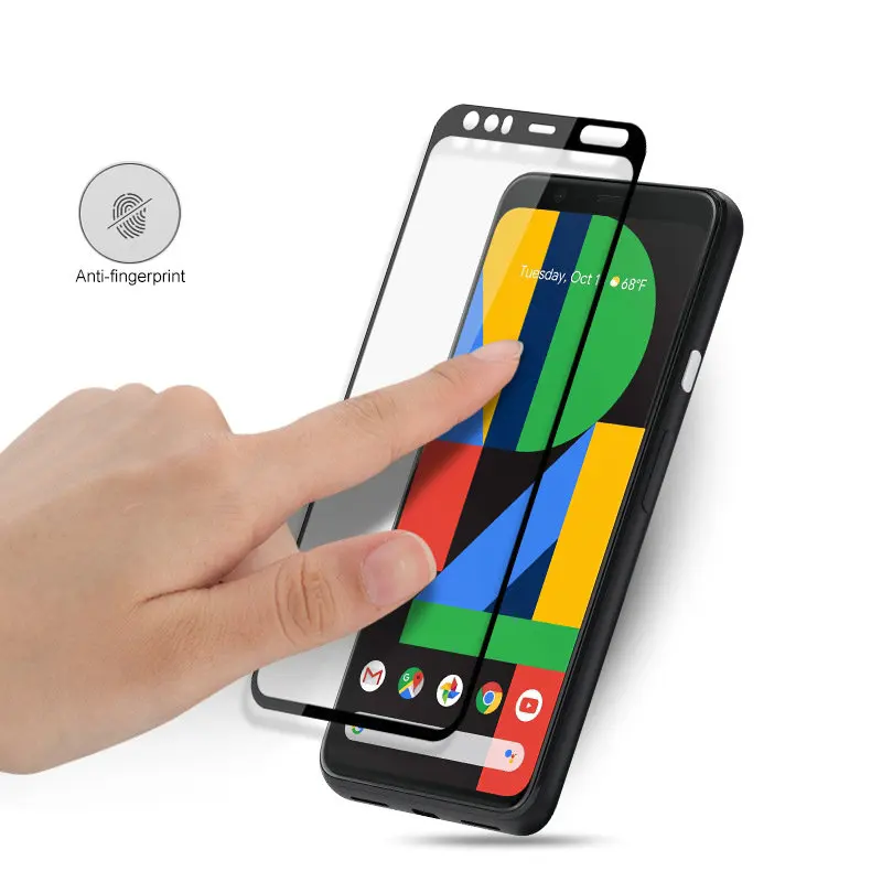 9D 6D 5D полный клей покрытие закаленное стекло протектор экрана для Google Pixel 4 Pixel4 для Google Pixel 4 XL XL4 стеклянная пленка