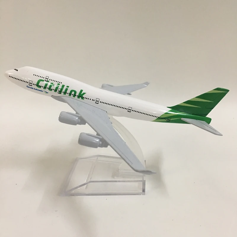JASON TUTU 16 см самолет 1:400 литой металлический модель игрушки &quotIndonesia Boeing 747&quot Модель