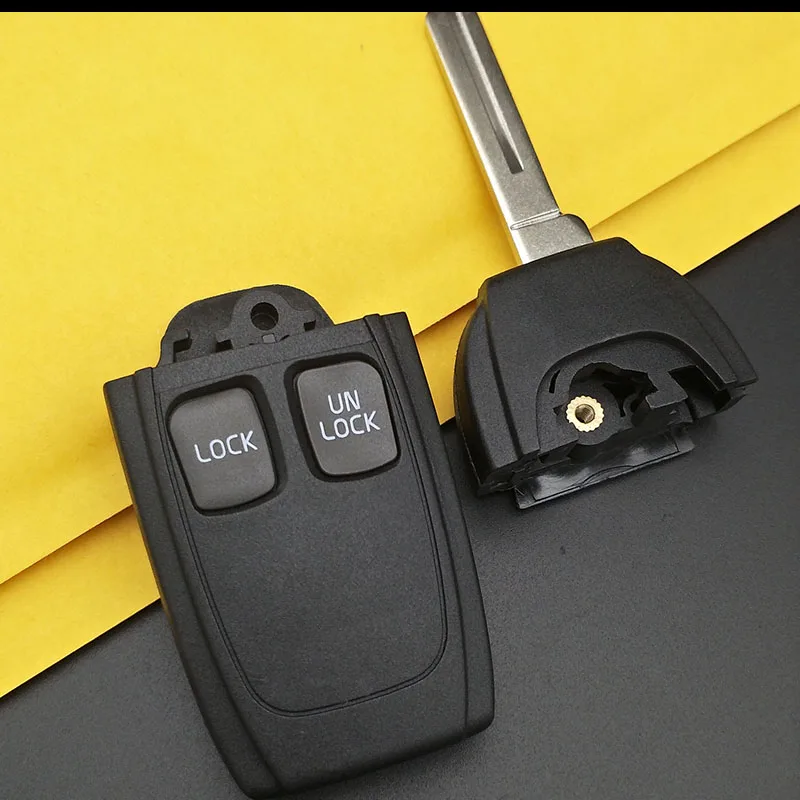 OkeyTech для Volvo S60 XC90 V50 S40 V70 S60 S70 S80 XC70 модифицированный откидной Складной автомобильный ключ чехол NE66 лезвие отправка переключателя